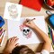 6 Inch Skull Stencils for Painting on Wood, 25 Pieces Reusable Drawing Skeleton Hand Finger Templates, Spray Paint Stencil for Wood Burning Wall Airbrushing Canvas Fabric DIY Craft(Skull)